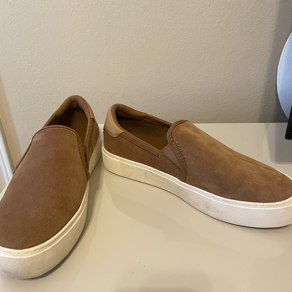 Women’s Tan Slip-On Shoes